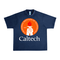 Navy caltech california institute Urban Heavy Tee - artisFamous