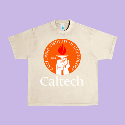 Caltech California Institute Urban Heavy Tee Designed By Artisfamous