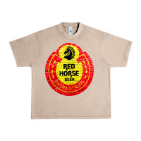 French Oak red horse Urban Heavy Tee - artisFamous
