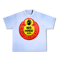 Grape Ice red horse Urban Heavy Tee - artisFamous