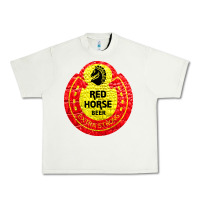 Pistachio red horse Urban Heavy Tee - artisFamous