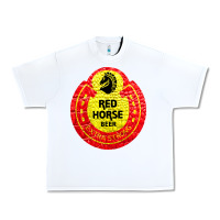 White red horse Urban Heavy Tee - artisFamous