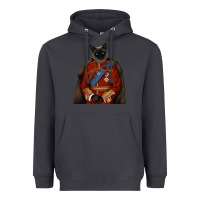 Smoke Pet Portraits, Custom Pet Portraits, Renaissance Pet Portraits, Custom Heavyweight Hoodie - RanaPortraitStore