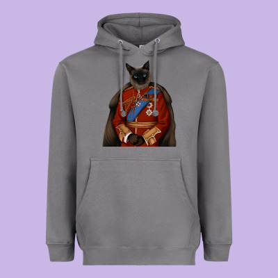 Pet Portraits, Custom Pet Portraits, Renaissance Pet Portraits, Custom Heavyweight Hoodie Designed By Ranaportraitstore