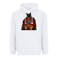 White Pet Portraits, Custom Pet Portraits, Renaissance Pet Portraits, Custom Heavyweight Hoodie - RanaPortraitStore