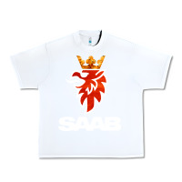 White saab Urban Heavy Tee - artisFamous