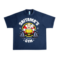 Navy anime gym Urban Heavy Tee - artisFamous