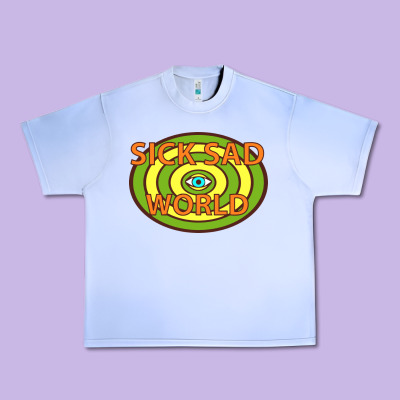 Sick Sad World Urban Heavy Tee Designed By Artisfamous