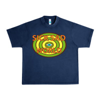 Navy sick sad world Urban Heavy Tee - artisFamous