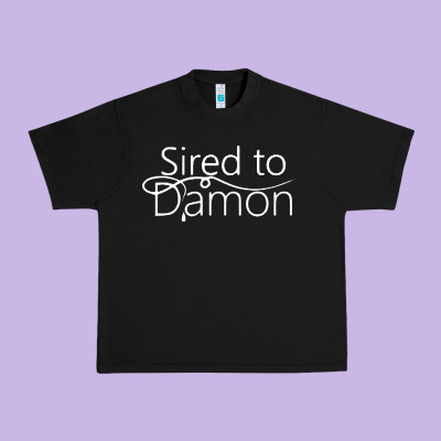 Sired To Damon Urban Heavy Tee Designed By Artisfamous