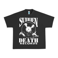 Pigment Black sudden death records Urban Heavy Tee - artisFamous