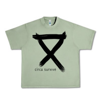 Oil Green circa survive Urban Heavy Tee - artisFamous