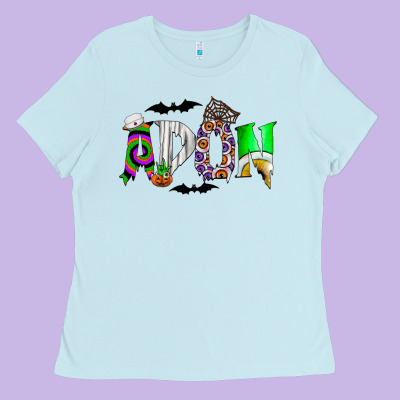 Adon Ladies Tee Designed By Cowhidedigitalart