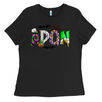 Black adon Ladies Tee - CowhideDigitalArt