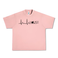 Salmon house music heartbeat Urban Heavy Tee - artisFamous
