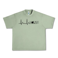 Oil Green house music heartbeat Urban Heavy Tee - artisFamous