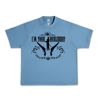 Pebble Blue i'm your huckleberry Urban Heavy Tee - artisFamous