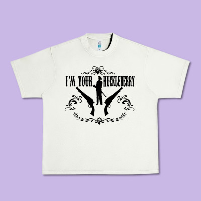 I'm Your Huckleberry Urban Heavy Tee Designed By Artisfamous