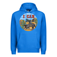 True Royal i can dig it armadillo Premium Hoodie - BarkalooDesign