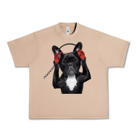 Burro french bulldog dj style Urban Heavy Tee - artisFamous