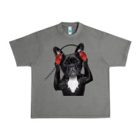 Tornado french bulldog dj style Urban Heavy Tee - artisFamous