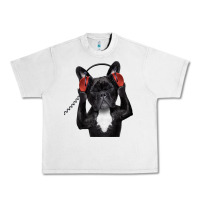 Lunar Rock french bulldog dj style Urban Heavy Tee - artisFamous