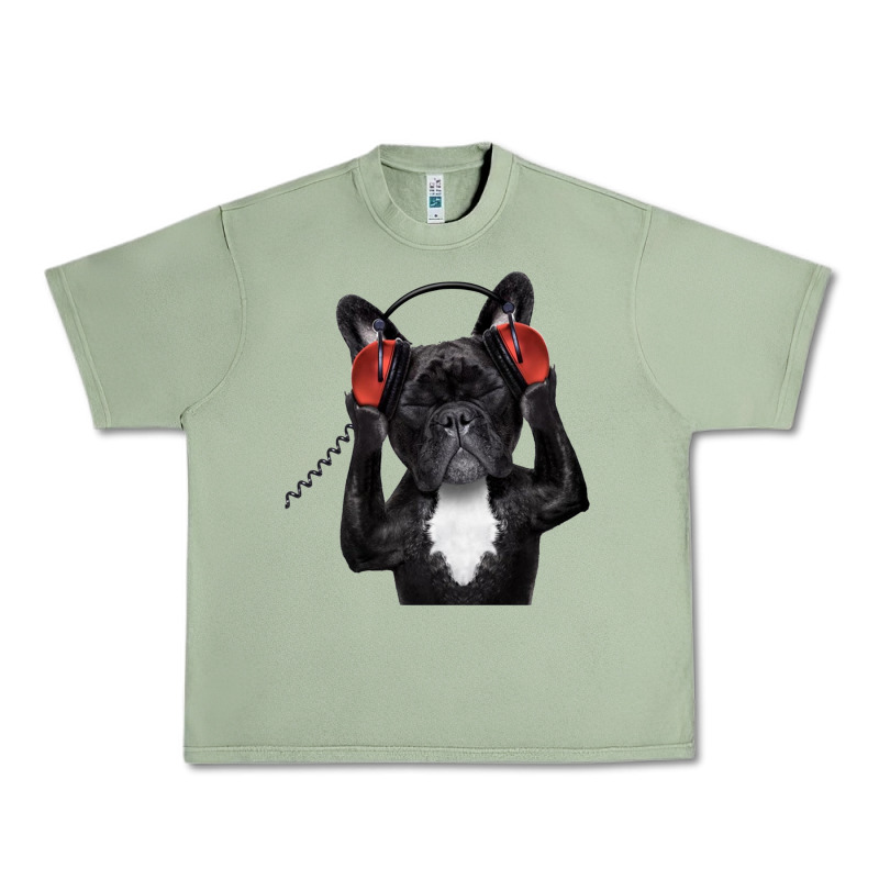 French Bulldog Dj Style Urban Heavy Tee by artisFamous | Teevron