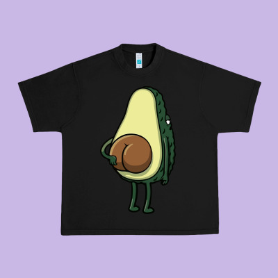Funny Fruit Avocado Urban Heavy Tee Designed By Artisfamous
