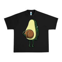 Black funny fruit avocado Urban Heavy Tee - artisFamous