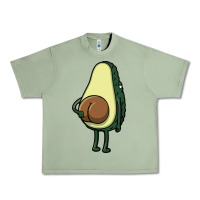Oil Green funny fruit avocado Urban Heavy Tee - artisFamous