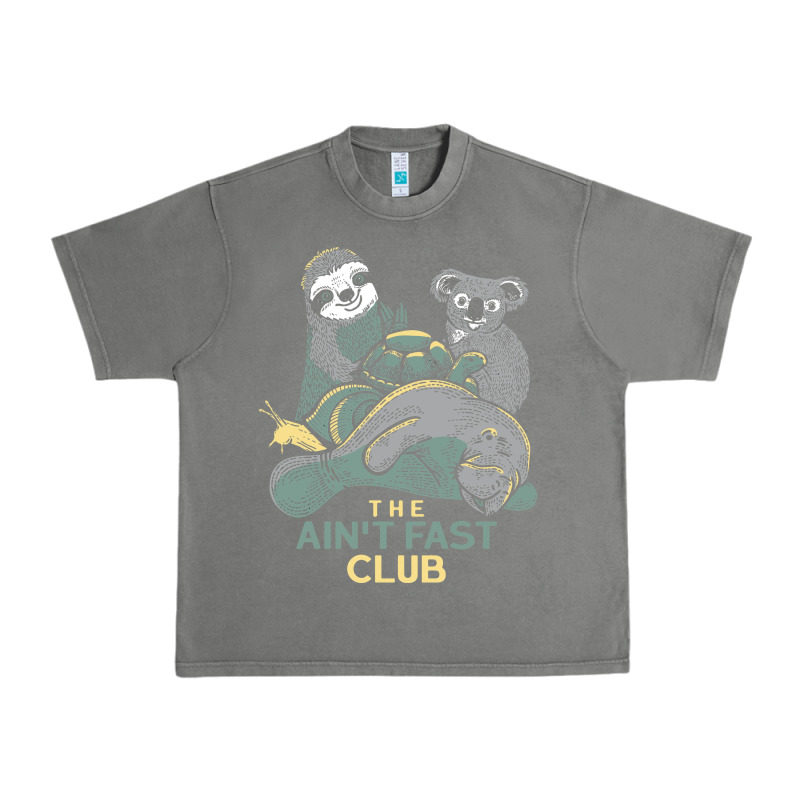 The Ain't Fast Club Urban Heavy Tee by artisFamous | Teevron
