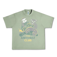 Oil Green the ain't fast club Urban Heavy Tee - artisFamous