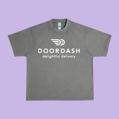 Doordash Urban Heavy Tee Designed By Artisfamous