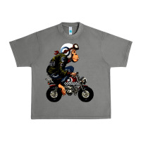 Tornado monkey bike cartoon Urban Heavy Tee - artisFamous