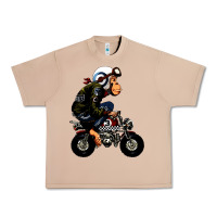 Burro monkey bike cartoon Urban Heavy Tee - artisFamous