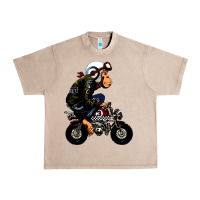 French Oak monkey bike cartoon Urban Heavy Tee - artisFamous
