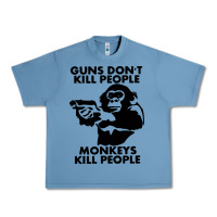 Pebble Blue guns dont kill people Urban Heavy Tee - artisFamous