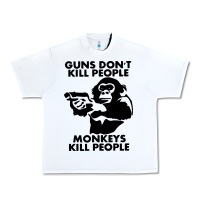 White guns dont kill people Urban Heavy Tee - artisFamous