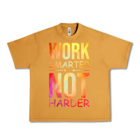 Peanut Butter work smarter not harder Urban Heavy Tee - artisFamous