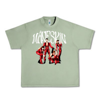 Oil Green maneskin rock Urban Heavy Tee - artisFamous