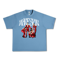 Pebble Blue maneskin rock Urban Heavy Tee - artisFamous