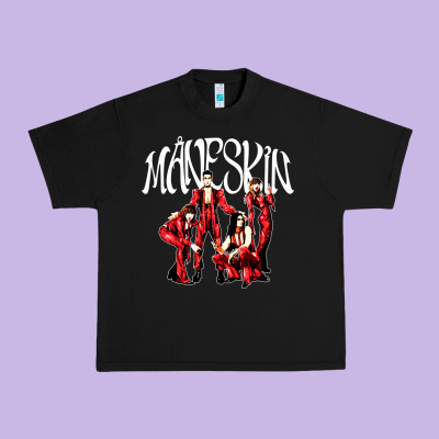Maneskin Rock Urban Heavy Tee Designed By Artisfamous