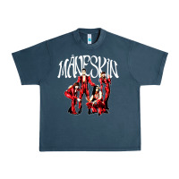 Midnight Navy maneskin rock Urban Heavy Tee - artisFamous