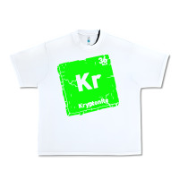 White kr kryptonite Urban Heavy Tee - artisFamous