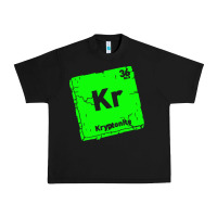 Black kr kryptonite Urban Heavy Tee - artisFamous
