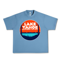 Pebble Blue lake tahoe california Urban Heavy Tee - artisFamous