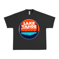 Pigment Black lake tahoe california Urban Heavy Tee - artisFamous