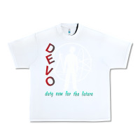 White devo duty now for the future Urban Heavy Tee - artisFamous