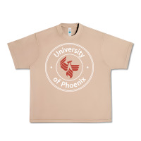 Burro university of phoenix white red Urban Heavy Tee - artisFamous