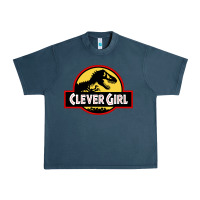 Midnight Navy clever girl Urban Heavy Tee - artisFamous